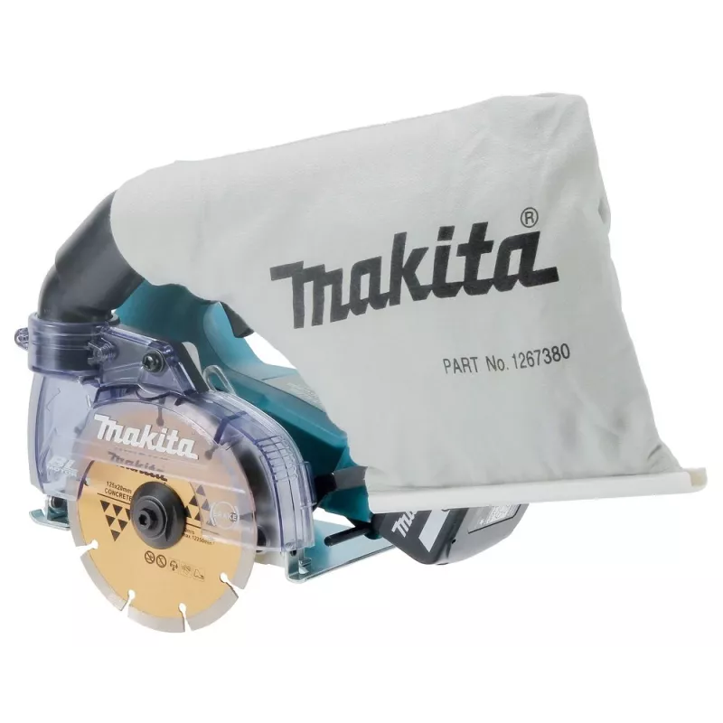 Makita DCC500Z nešiojamasis diskinis pjūklas 12,5 cm žalias