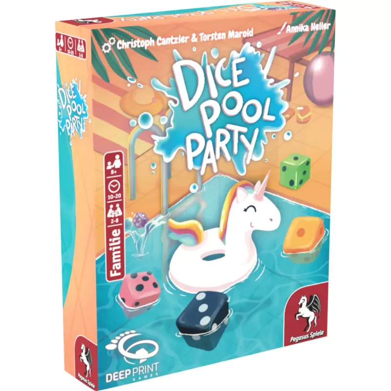 Deep Print Games: Dice Pool Party, kauliukų žaidimas