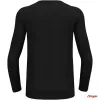 Odlo BL TOP crew neck l/s MERINO 200 vyriški marškinėliai, M dydis, juoda