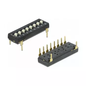 DIP jungiklis DeLOCK 66306 spausdintinės plokštės (PCB) priedas