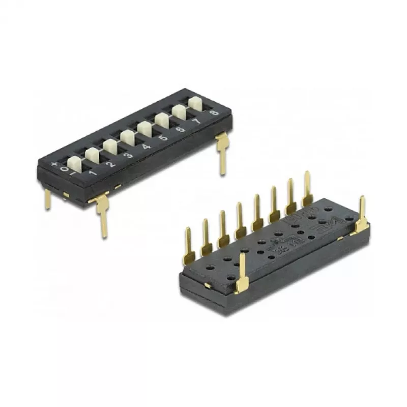 DIP jungiklis DeLOCK 66306 spausdintinės plokštės (PCB) priedas