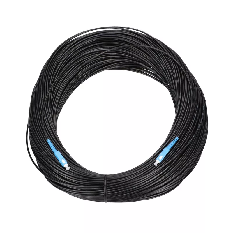 Extralink SC/UPC-SC/UPC plokščias Drop Patch Cord, Single Mode, Simplex, G.657A2, 150m