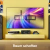 TV sieninis laikiklis 55-100/JUODAS UF4-B Onkron