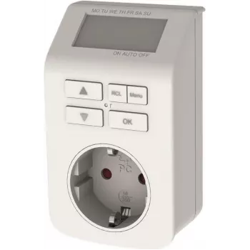 Bachmann skaitmeninis laikmačio jungiklis - Automatischer Netzschalter - AC 230 V - 3680 W