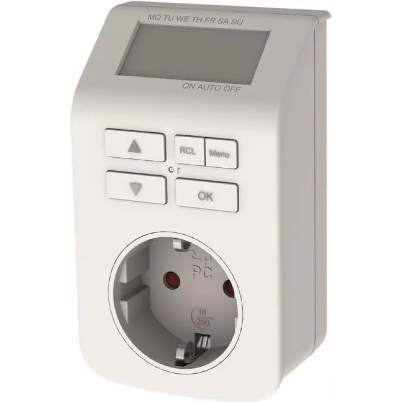 Bachmann skaitmeninis laikmačio jungiklis - Automatischer Netzschalter - AC 230 V - 3680 W