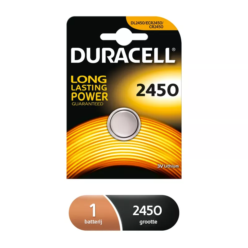Duracell CR2450 3V vienkartinė baterija ličio