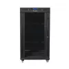 Stovas 19 colių 22U 600x600 mm juodas LANBERG FF01-6622-12BL