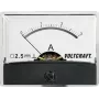 Voltcraft AM-60X46/3A/DC montavimo matavimo prietaisas AM-60X46/3A/DC 3 A magnetoelektrinis matuoklis (AM-60X46/3A/DC)