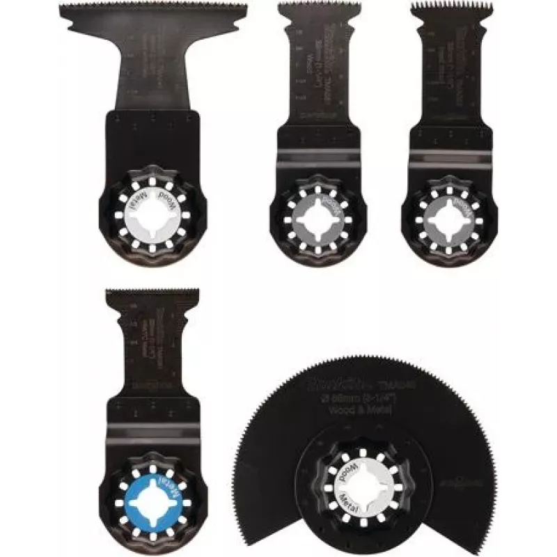 5 vnt. Starlock daugiafunkcio įrankio priedų rinkinys Makita M E-24935