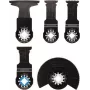 5 vnt. Starlock daugiafunkcio įrankio priedų rinkinys Makita M E-24935