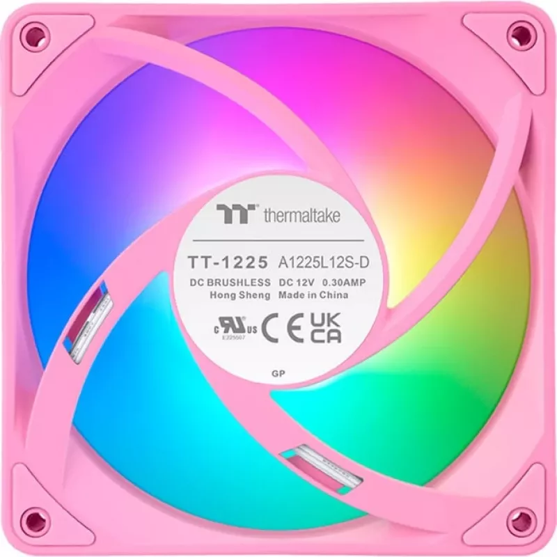 Thermaltake CT120 EX ARGB 120mm rožinės spalvos 3 ventiliatorių rinkinys korpusui