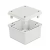 DeLOCK montavimo korpusas, IP65, atsparus vandeniui, 96 x 96 x 60 mm, pilkas