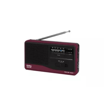 Nešiojamas radijas Eltra Asia Juoda — modelis 5907727027837, kompaktiškas AM/FM imtuvas