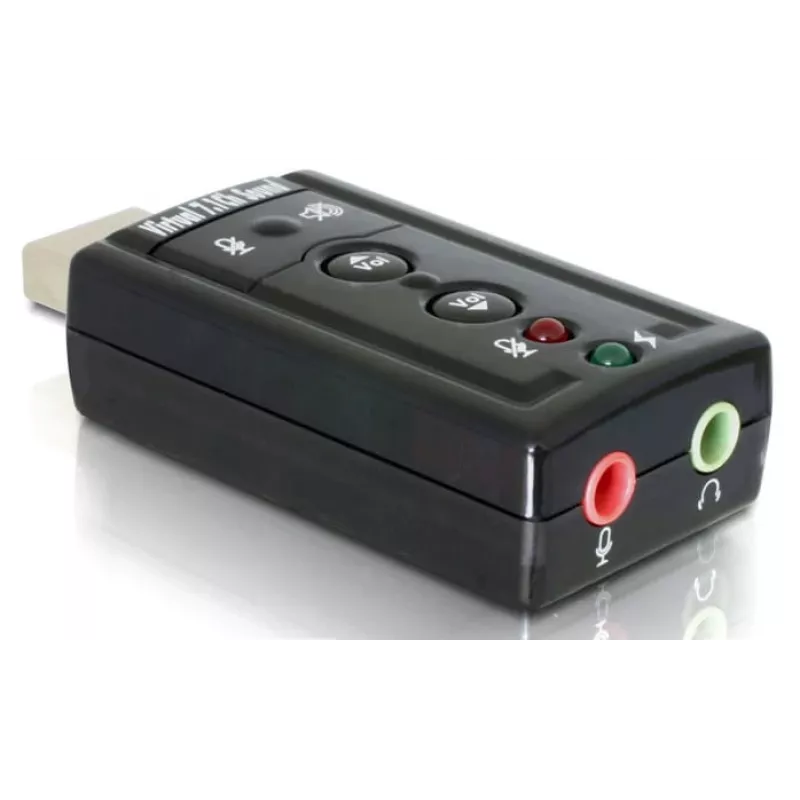 DeLOCK USB garso adapteris 7.1 - Garso plokštė - Stereo - USB (61645)