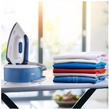Braun CareStyle Compact IS 2143 BL 2400 W 1,5 L EloxalPlus padas Mėlyna, Balta