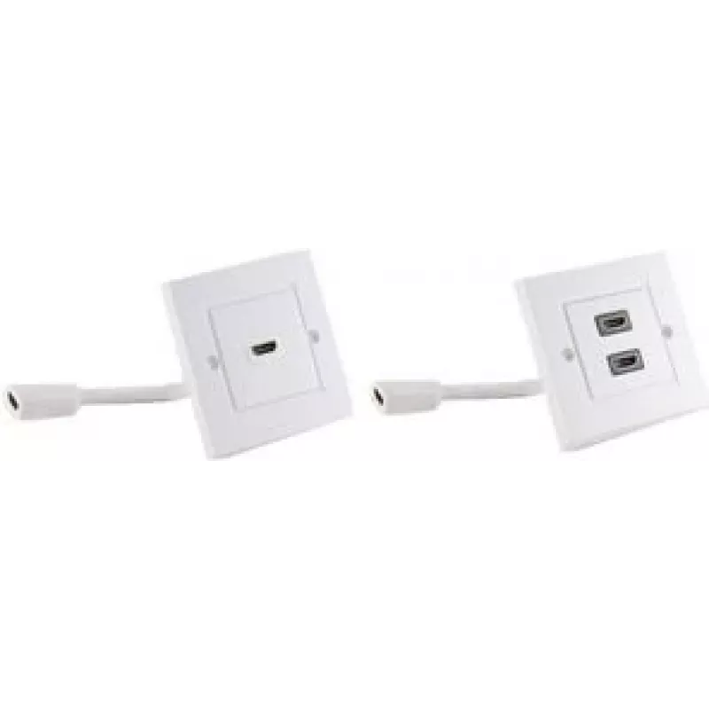 HDMI sieninis lizdas ShiverPeaks BS79510-1 baltas