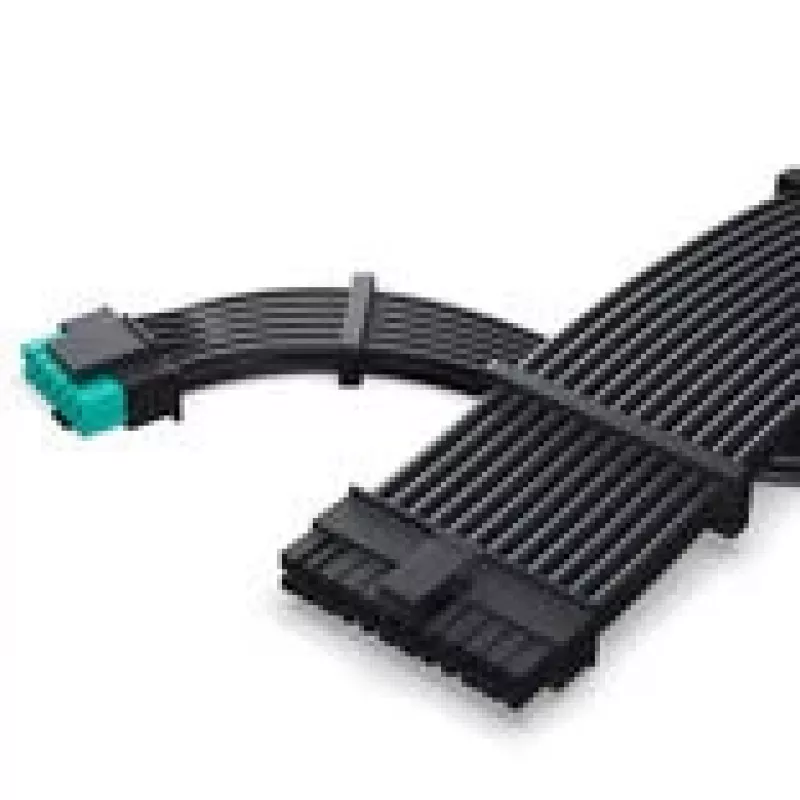 Phanteks AMP GH V2 1200W 80 PLUS Platinum maitinimo blokas, PCIe 5.1, ATX 3.1 - 1200 W, juodas (PH-P1200GH_BK02_EU)