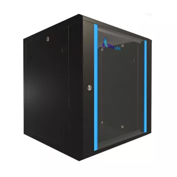 Ant sienos montuojamas stovas Extralink Rackmount spinta 12U 600x600 juoda