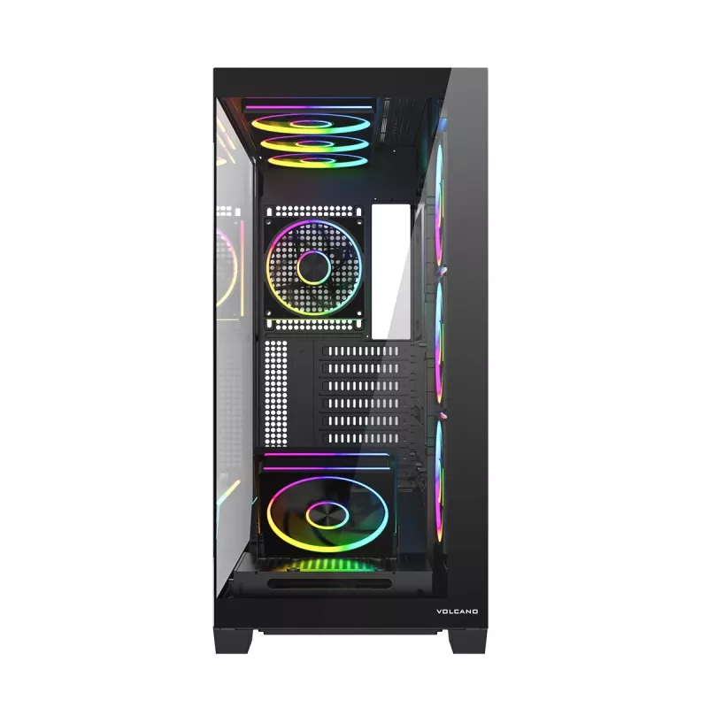 Modecom Volcano Stellar Plus ARGB Midi 8F Juoda
