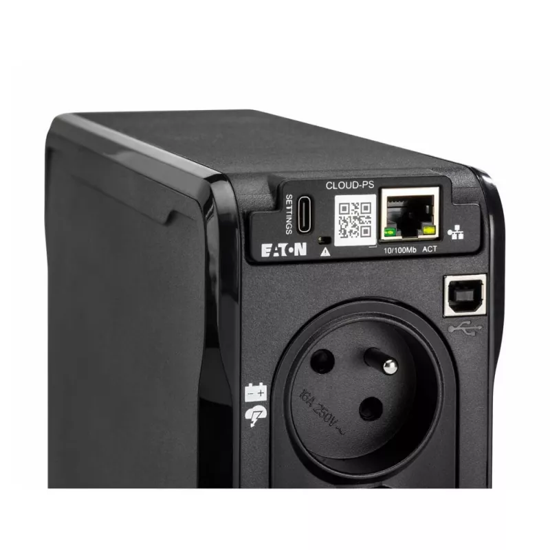 Tinklo valdymo kortelė Eaton CLOUD-PS Fast Ethernet Juoda
