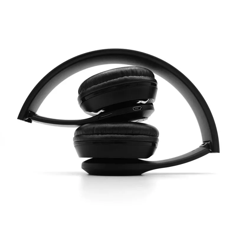 MEDIA-TECH EPSILION BT MT3591 belaidės ausinės Bluetooth 4.2 Mikrofonas Radijas FM Juoda