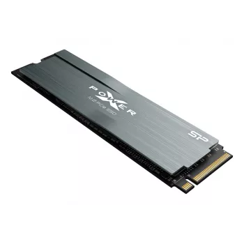 M.2 NVMe SSD Silicon Power 2 TB PCIe 4.0 2280, skaitymas 7000 MB/s, rašymas 6500 MB/s, 3D NAND, radiatorius