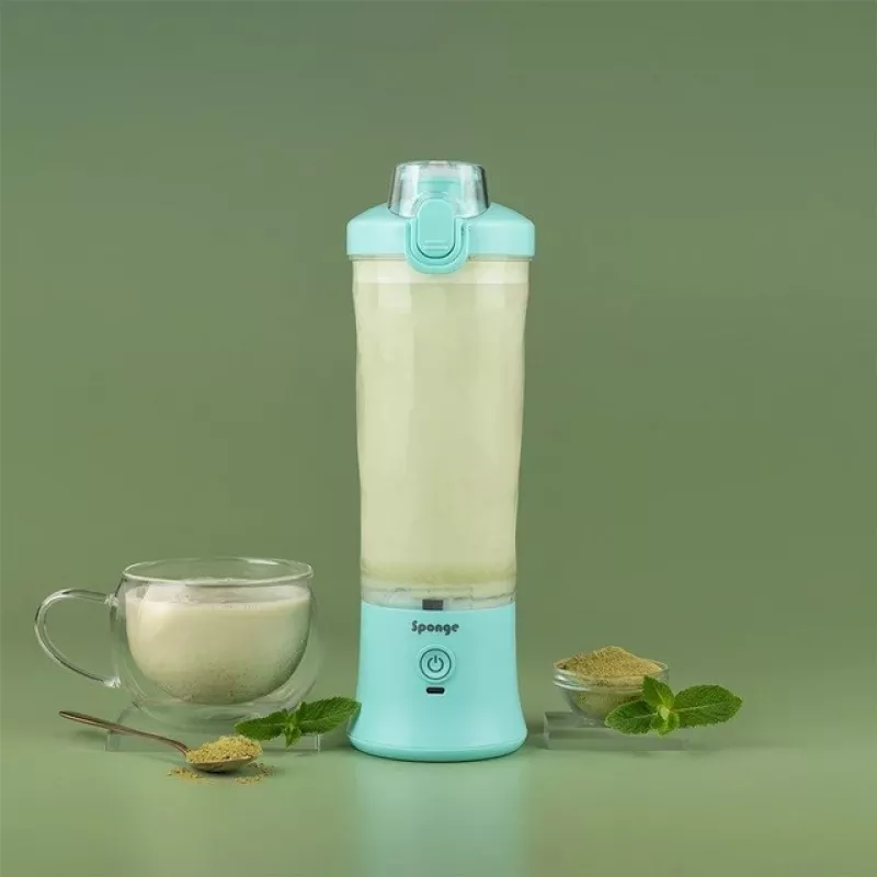 Sponge belaidis puodelinis trintuvas 0,6 l turkio spalvos