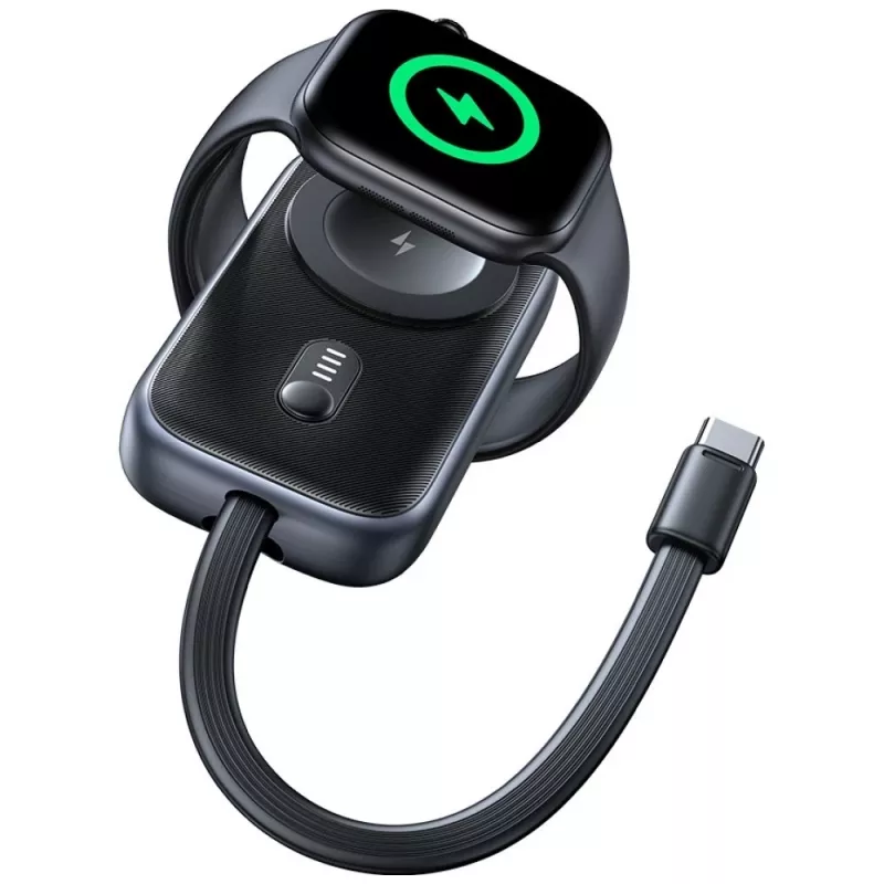 Išorinė baterija USAMS CD245SBWXC02 1200mAh, skirta Apple Watch — nešiojamas įkroviklis