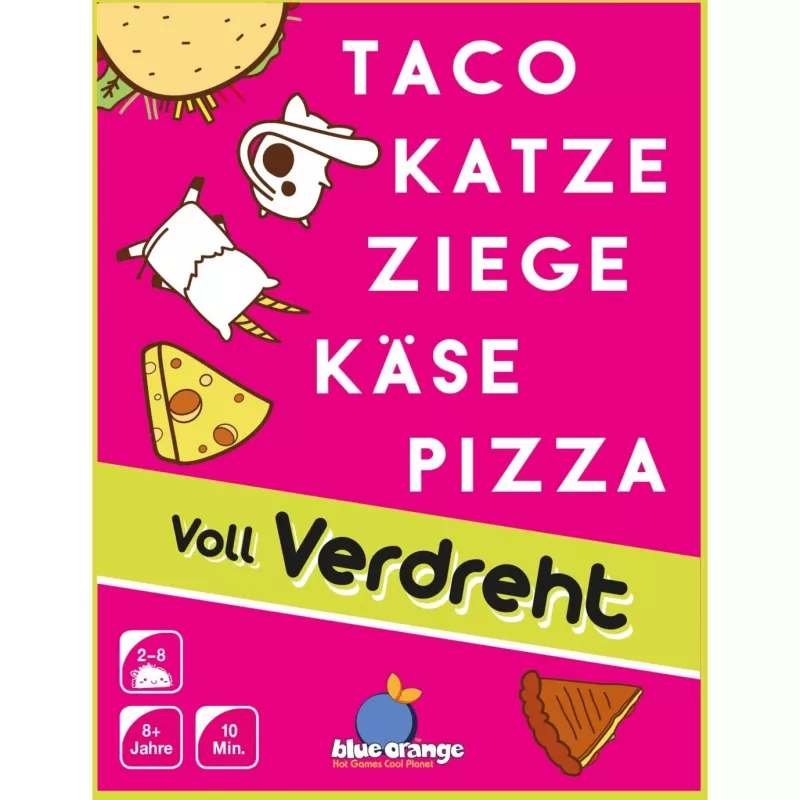 Taco Cat Goat Cheese Pizza: Visiškai susuktas, kortų žaidimas