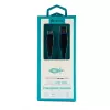 USB Micro-B laidas Devia Fish 1 Series 5V 2.4A 1.5m Mėlynas