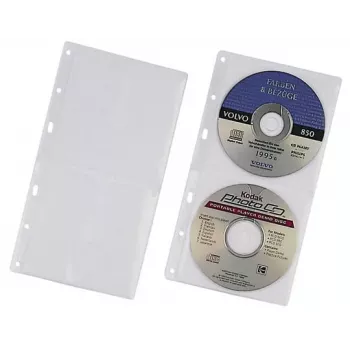 Sleeve case Durable 5203-19 2 discs Transparent