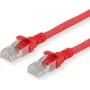 ROLINE - komutacinis kabelis - RJ-45 (V) į RJ-45 (V) - 30 cm - SFTP - CAT 6a - Raudonas (21.15.2971)