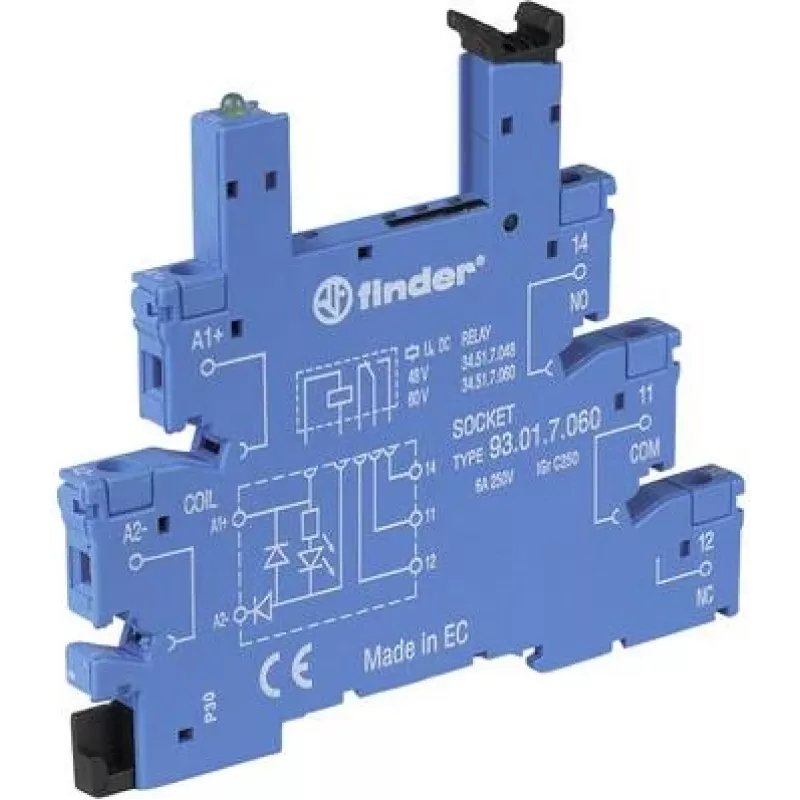 FINDER S.p.A. Relės lizdas 93.01.8.240 (93018240)