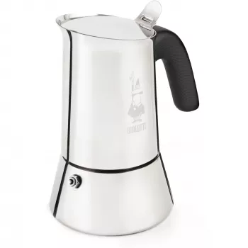 Moka pot Bialetti Venus 0,2 L nerūdijantis plienas, tinkamas indukcijai, 4 puodeliai