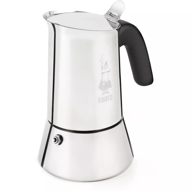 Moka pot Bialetti Venus 0,2 L nerūdijantis plienas, tinkamas indukcijai, 4 puodeliai