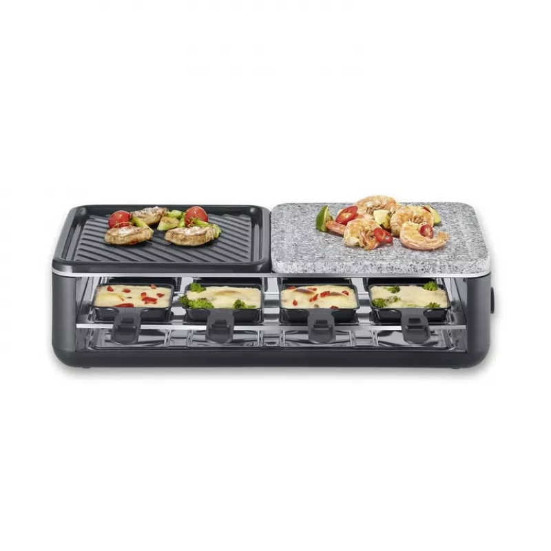 Raclette Grill Severin RG 2366 8 asmenims 1300 W Juoda