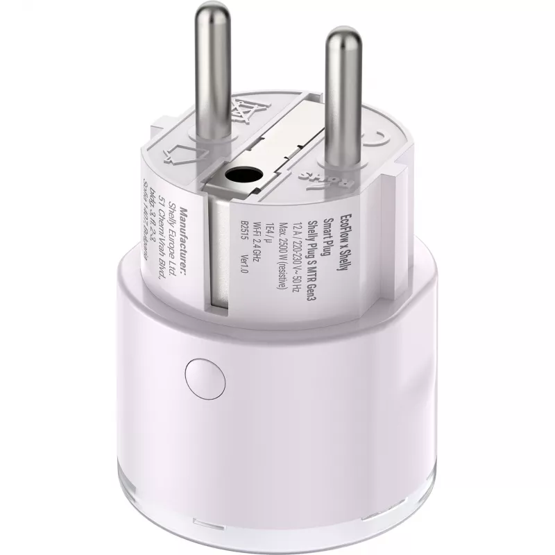 Išmanusis kištukas EcoFlow EF-OS-SM002-SMP2SHEL Wi‑Fi išmanusis lizdas su energijos stebėsena