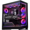 Phanteks NV5 Premium DRGB Kit + Power Hub, 3x išoriniam rėmui, 1x pagrindinės plokštės kabelio dangtelis - juoda