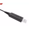 Koss | Ausinės | CS195 USB | Laidinės | Ant ausies | Mikrofonas | Juoda
