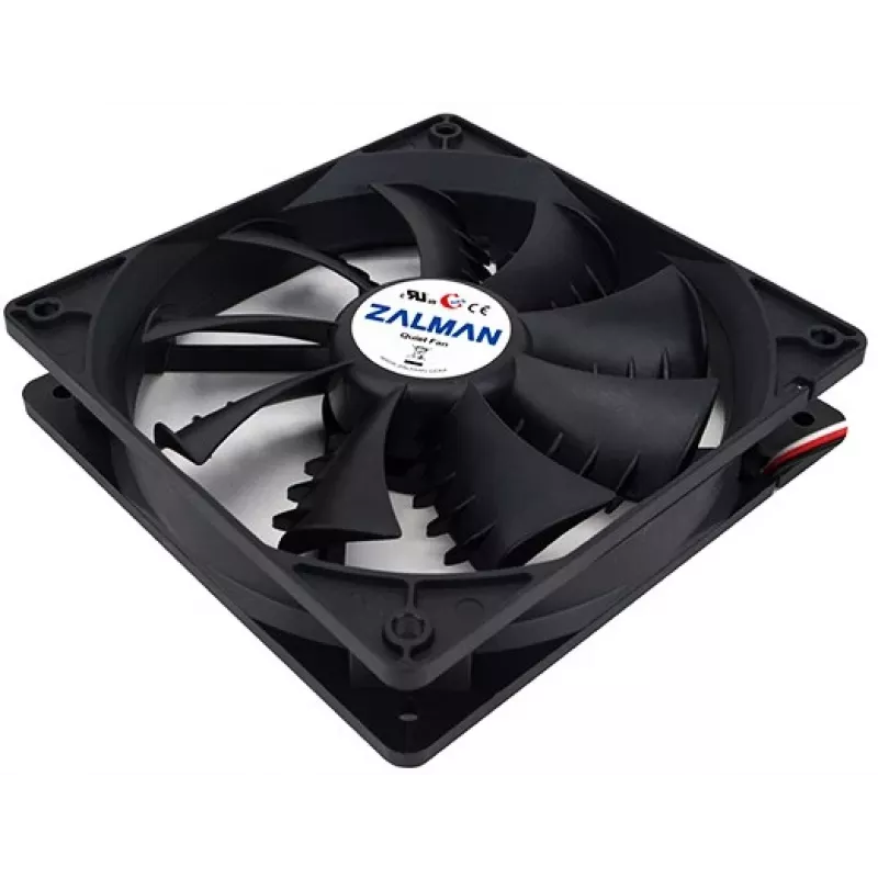 Zalman ZM-F3(SF) kompiuterio aušinimo sistema Kompiuterio korpuso ventiliatorius 12 cm Juodas