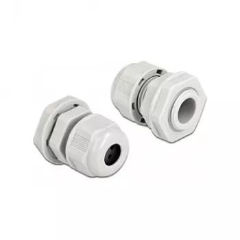 Kabelio sandariklis DeLOCK 60380 Pilkas plastikinis 2 vnt.
