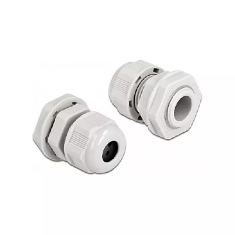 Kabelio sandariklis DeLOCK 60380 Pilkas plastikinis 2 vnt.