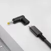 Jungčių adapteris Akyga AK-ND-C04 USB-C į 4.0 x 1.7 mm Juodas