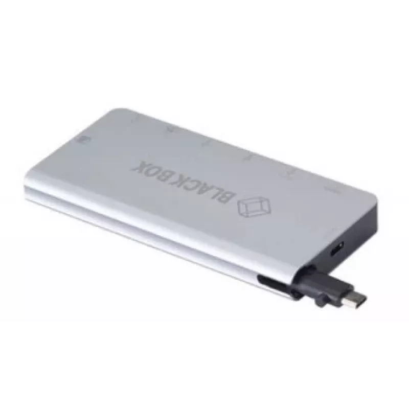 Juoda Box USB C dokinimo stotelė - Displayport rinkinys