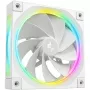 DeepCool FL12R 120 mm kompiuterio ventiliatorius, baltas, 2150 aps./min., aktyvus PFC, ARGB apšvietimas