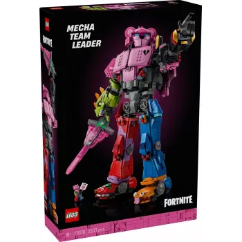 LEGO statybinių kaladėlių rinkinys Team Leader Mechs 77078 — Fortnite, 2503 dalys, 1 minifigūrėlė, 450 mm mecho aukštis