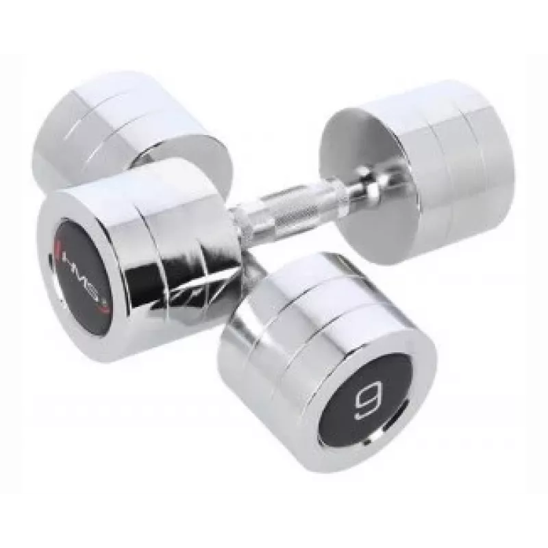HMS Fitness CHD09 fiksuoto svorio hantelis 9 kg 2 vnt.