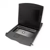 Stovo konsolė VALUE 26.99.0162 — 17 colių (43,2 cm) 1280×1024 1U, USB klaviatūra/pelė, juoda