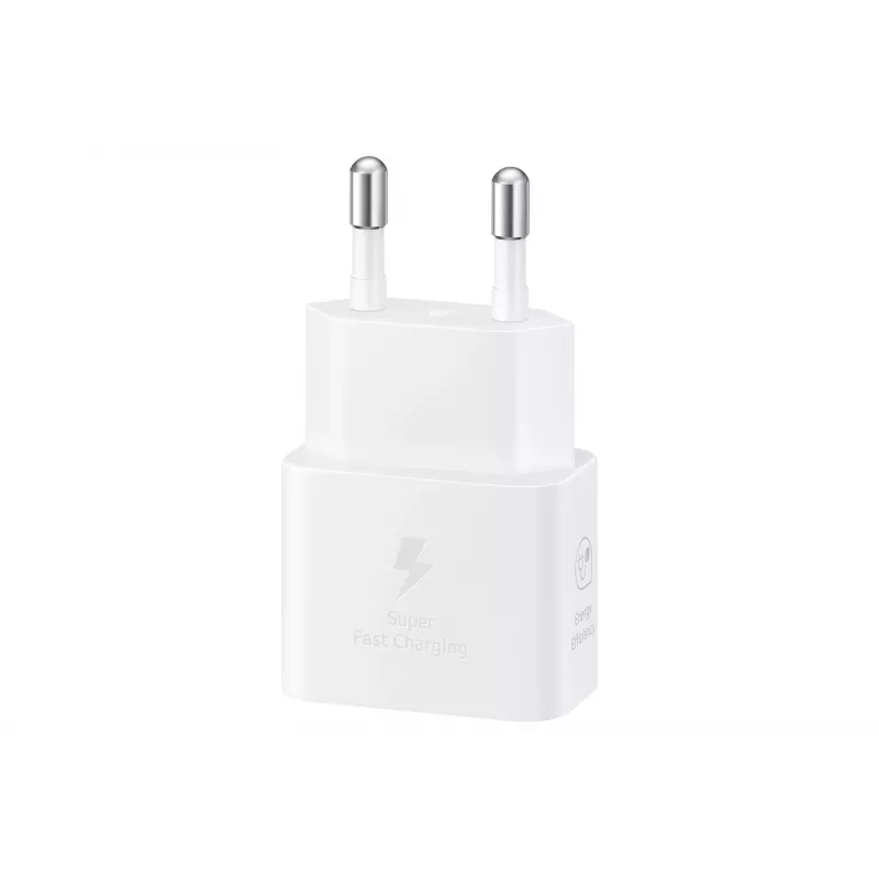 AC USB Greitas Įkroviklis Samsung EP-T2510 25W Baltas, USB‑C, PPS, Super Greitas Įkrovimas