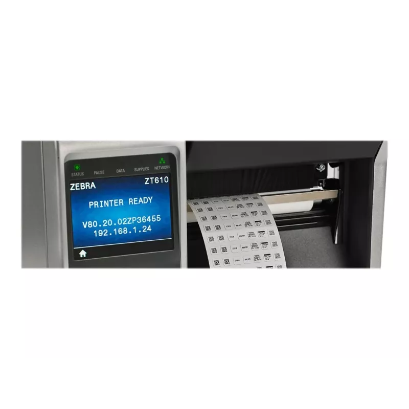 Zebra ZT610 etikečių spausdintuvas Terminis perkėlimas 203 x 203 DPI 356 mm/sek. Laidinis ir belaidis Ethernet LAN Bluetooth